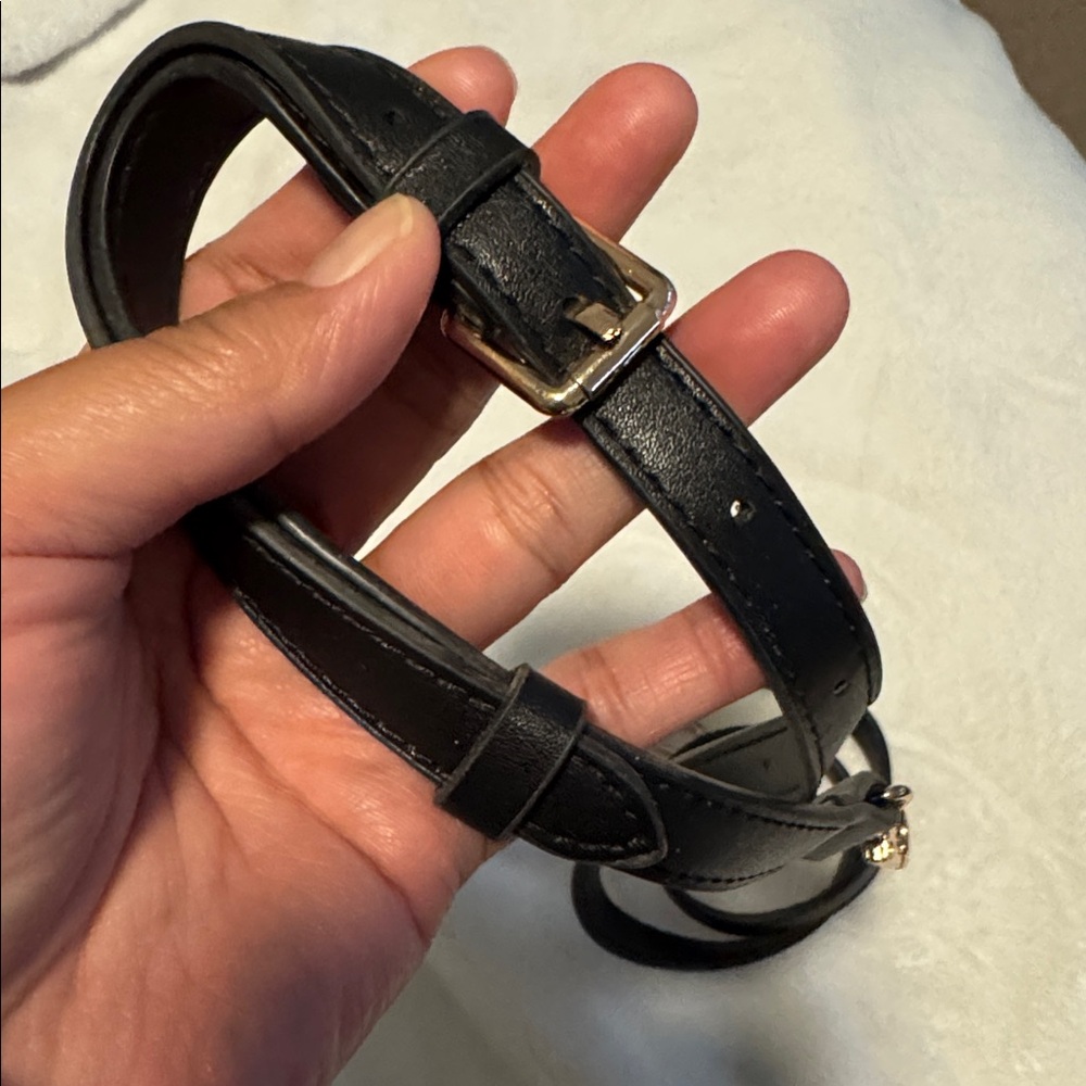 Vegan Leather Black Adjustable Replacement Purse … - image 3